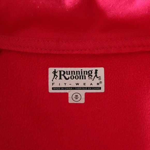 Running Room Women's Sz XS Pink Insulated Fleece Track Full Zip Athletic Jacket - Picture 13 of 15